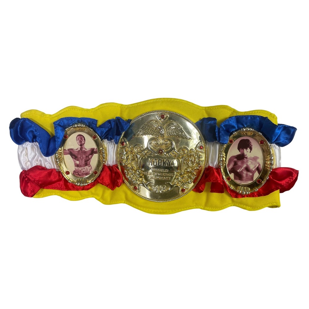 Jakks Pacific Rocky Balboa World Heavyweight Championship Toy Belt 2006 MGM